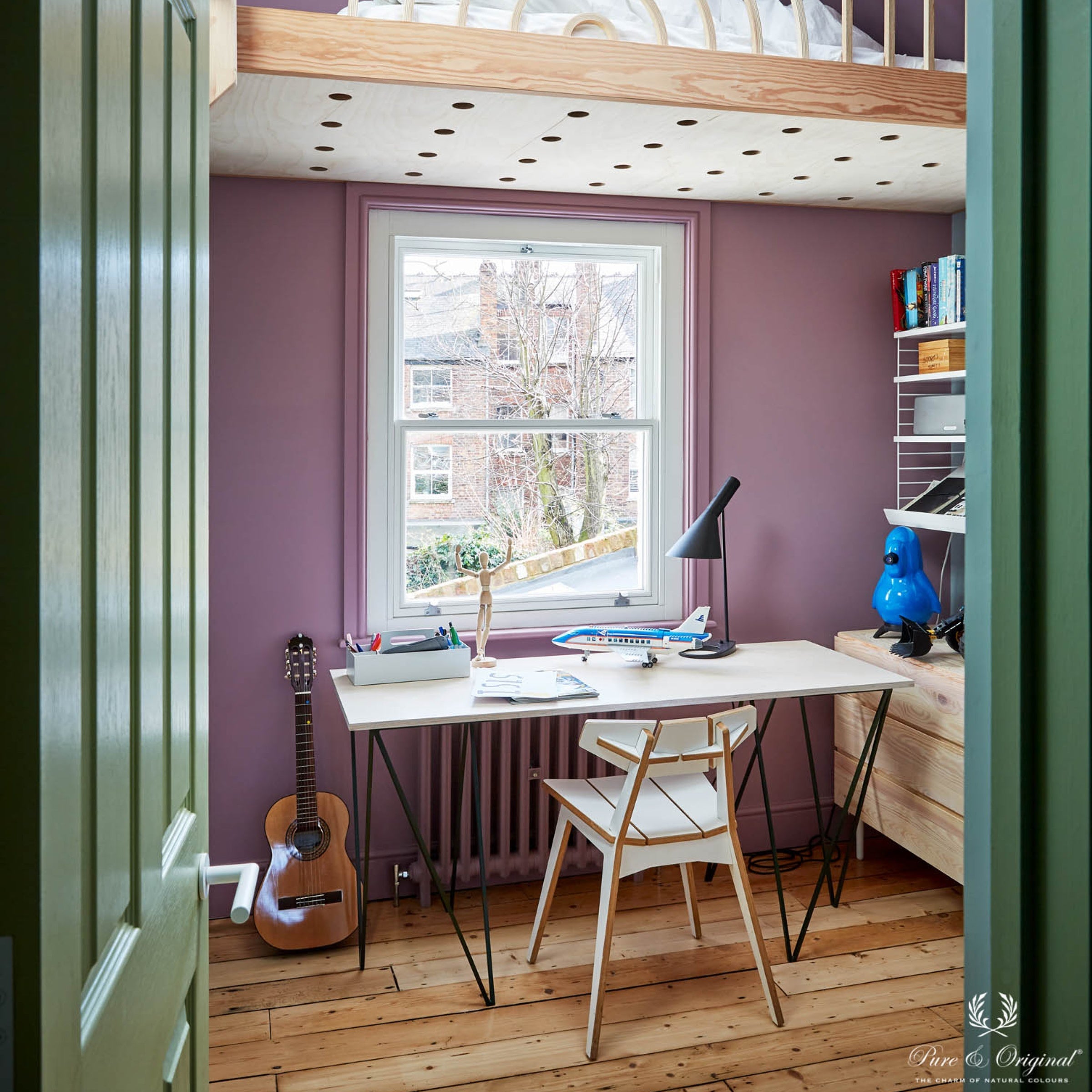 Pure & Original Mauve Love Classico krijtverf in interieur