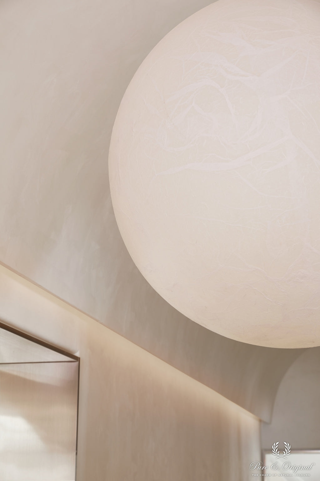 Pure & Original Milk White Fresco kalkverf in interieur
