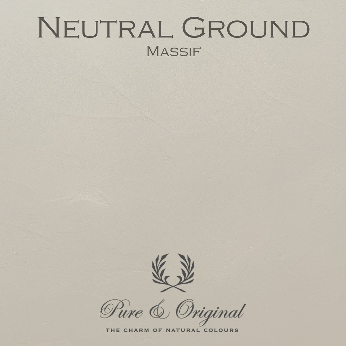 Pure & Original Neutral Ground - Massif muurverf