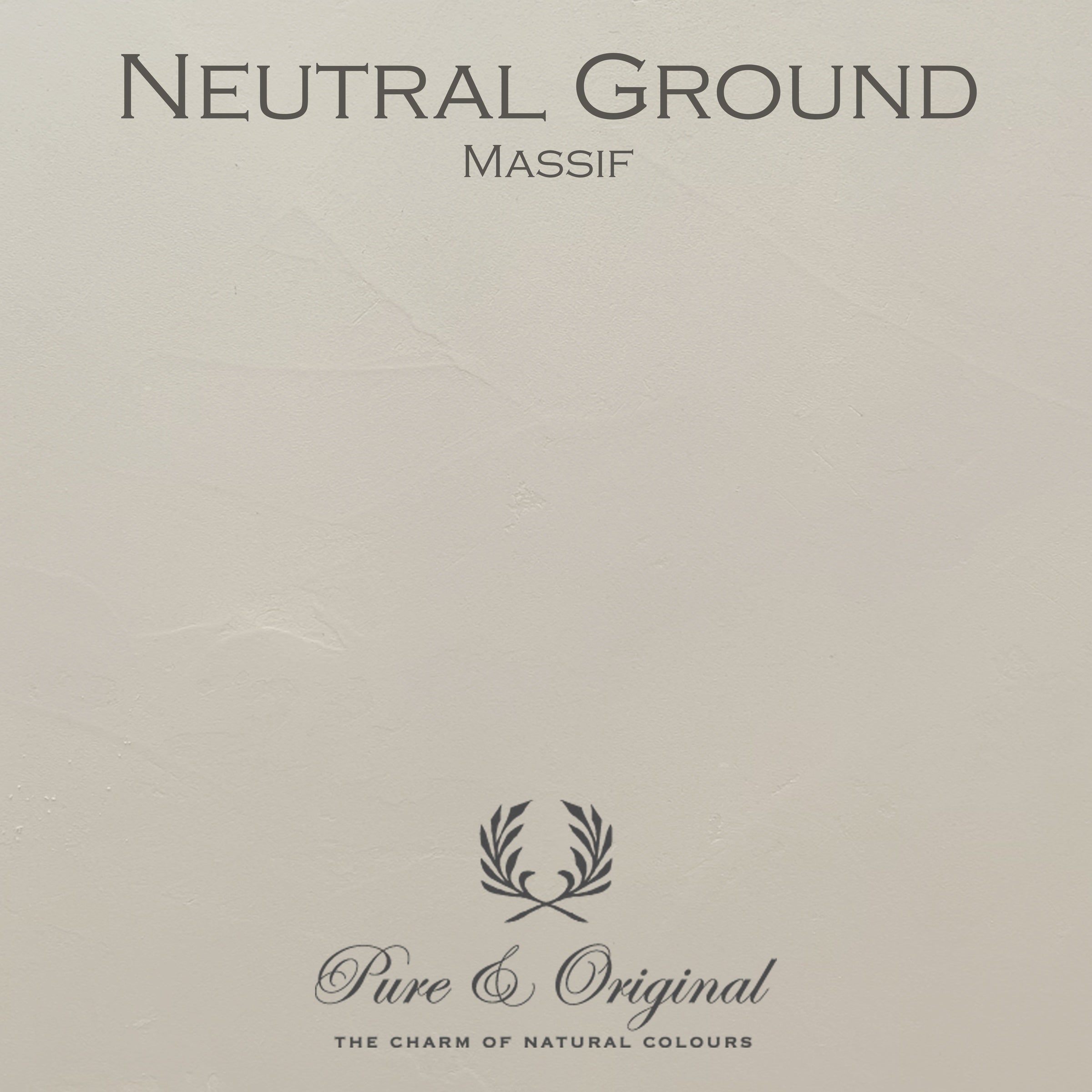 Pure & Original Neutral Ground - Massif muurverf