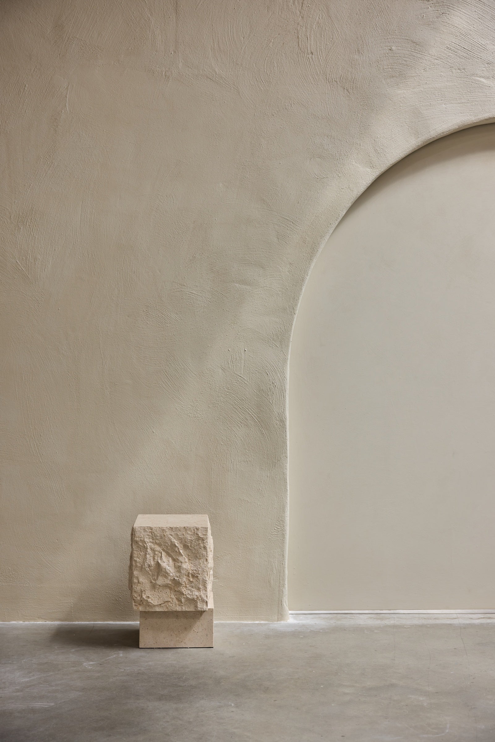 Pure & Original Neutral Ground Fresco kalkverf in interieur