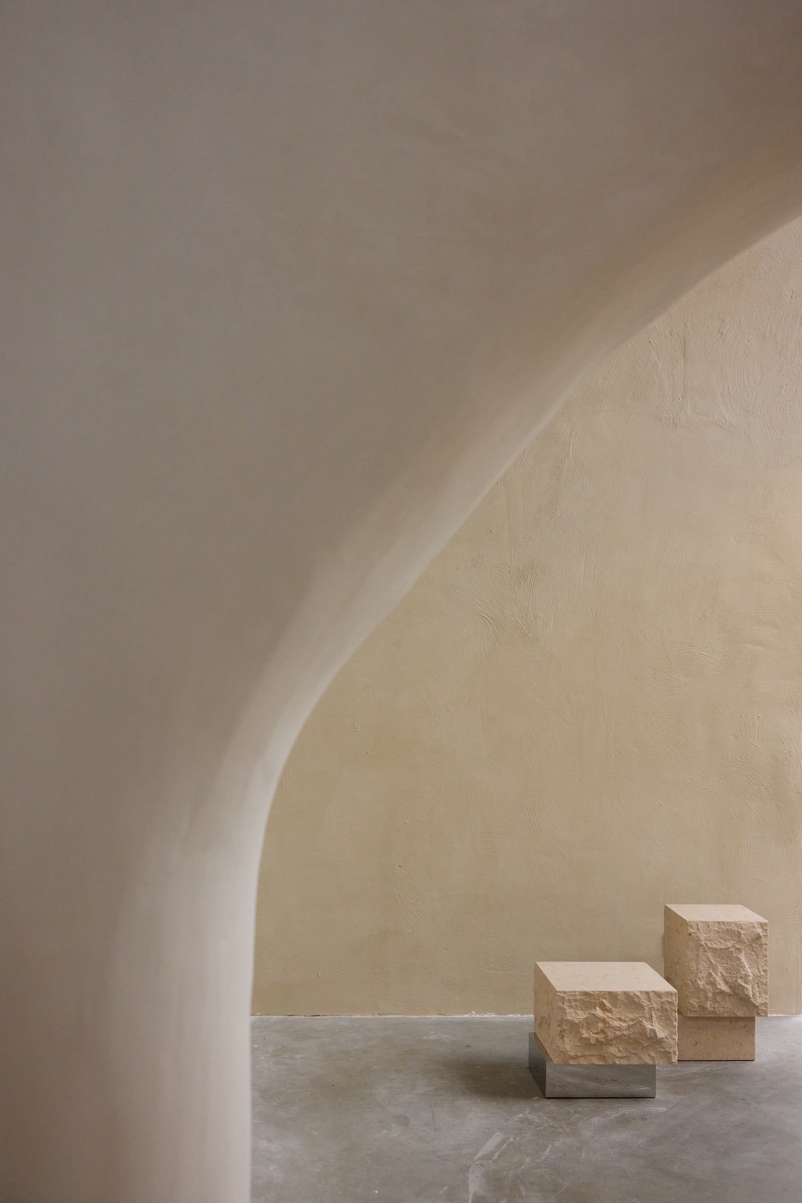 Pure & Original Neutral Ground Fresco kalkverf in interieur