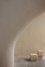 Pure & Original Neutral Ground Fresco kalkverf in interieur
