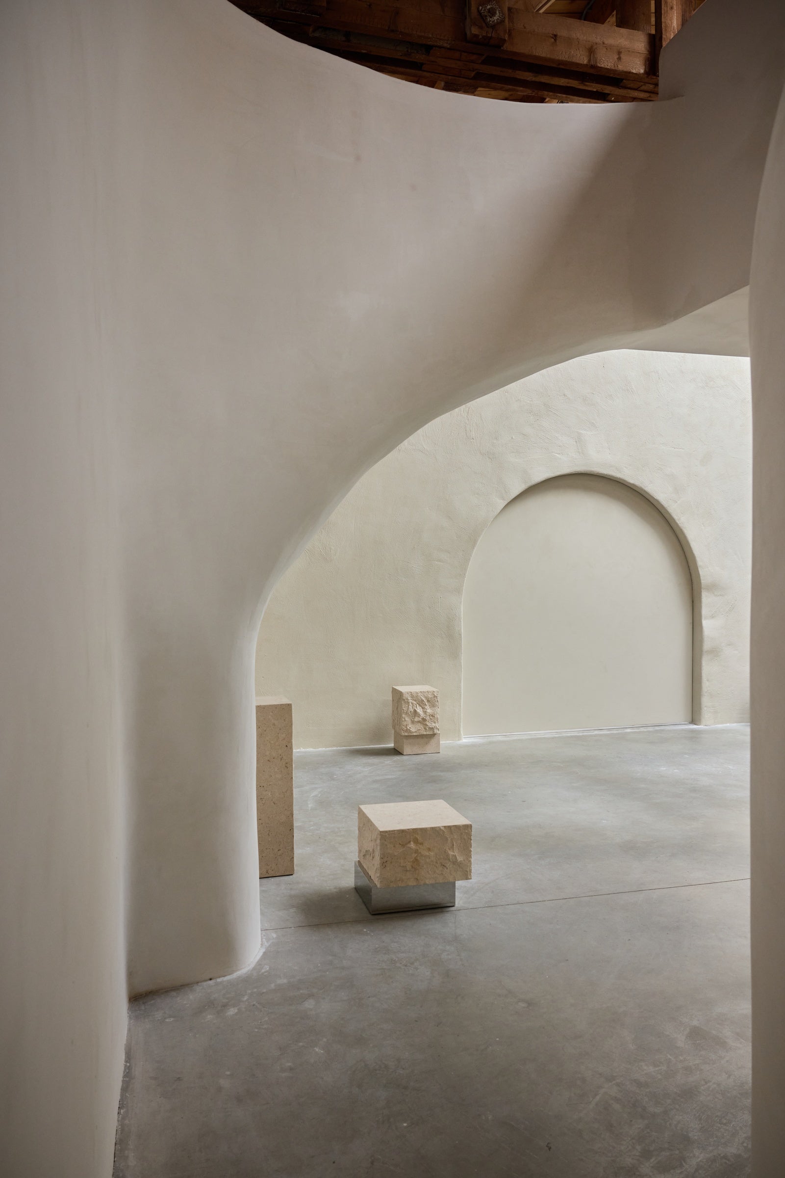 Pure & Original Neutral Ground Fresco kalkverf in interieur