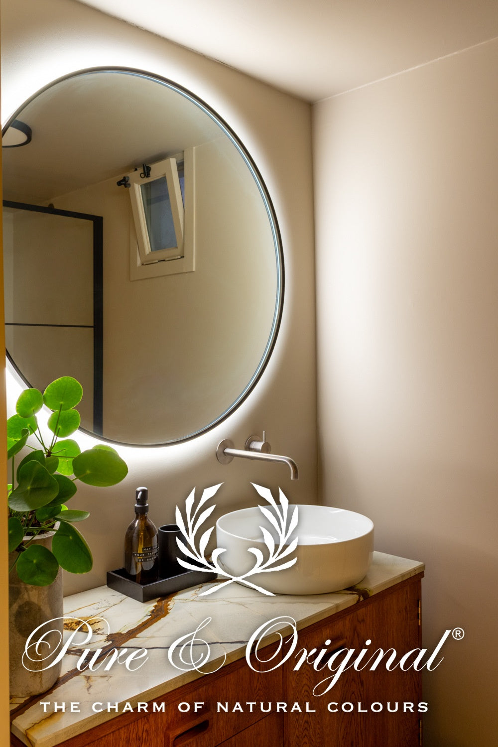 Pure & Original North Sea Silt Licetto muurverf in interieur
