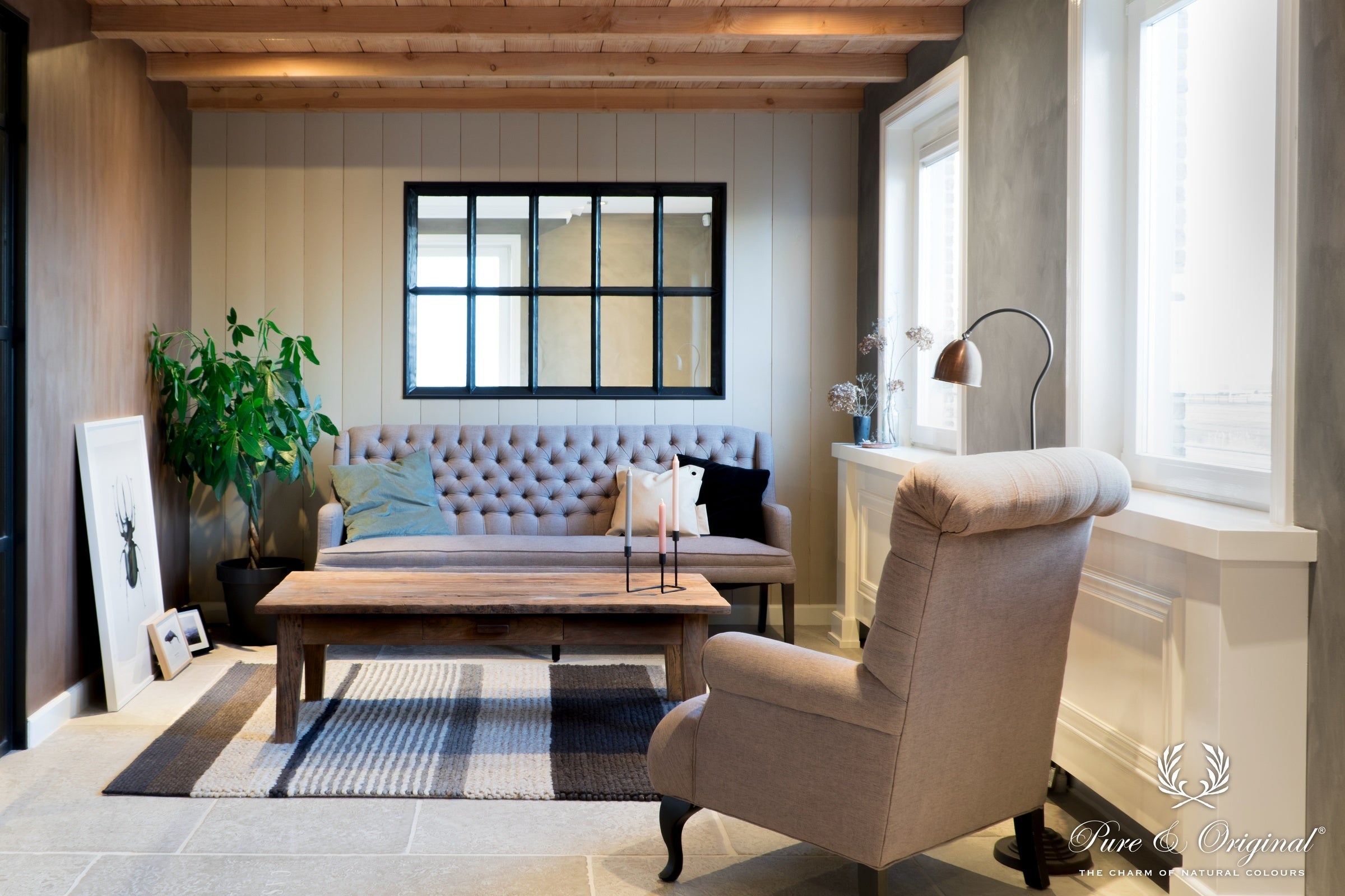 Pure & Original North Sea Silt Traditional Paint lakverf in interieur