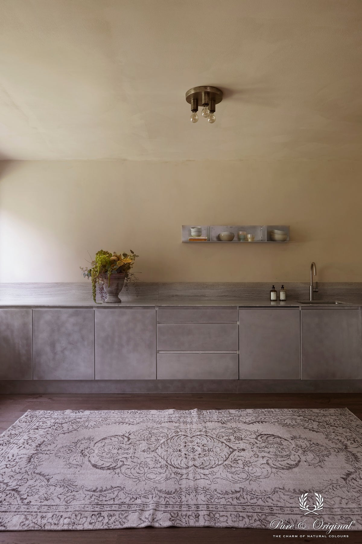 Pure & Original Nutmeg Powder Fresco kalkverf in interieur