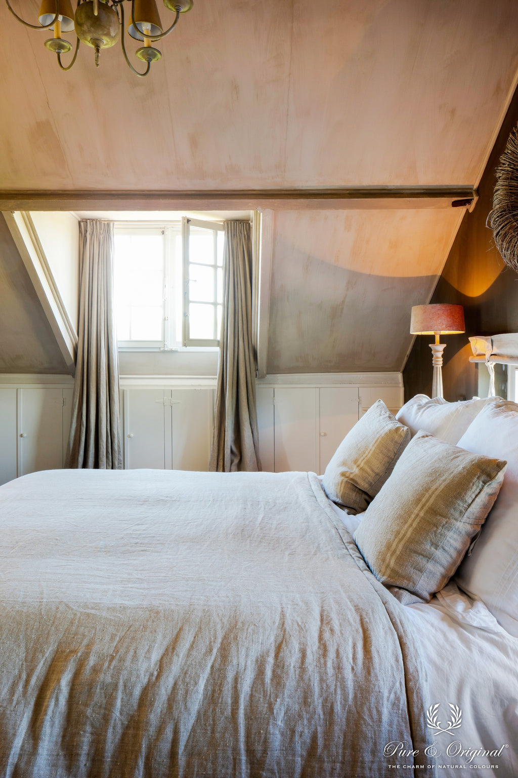 Pure & Original Nutmeg Powder Fresco kalkverf in interieur