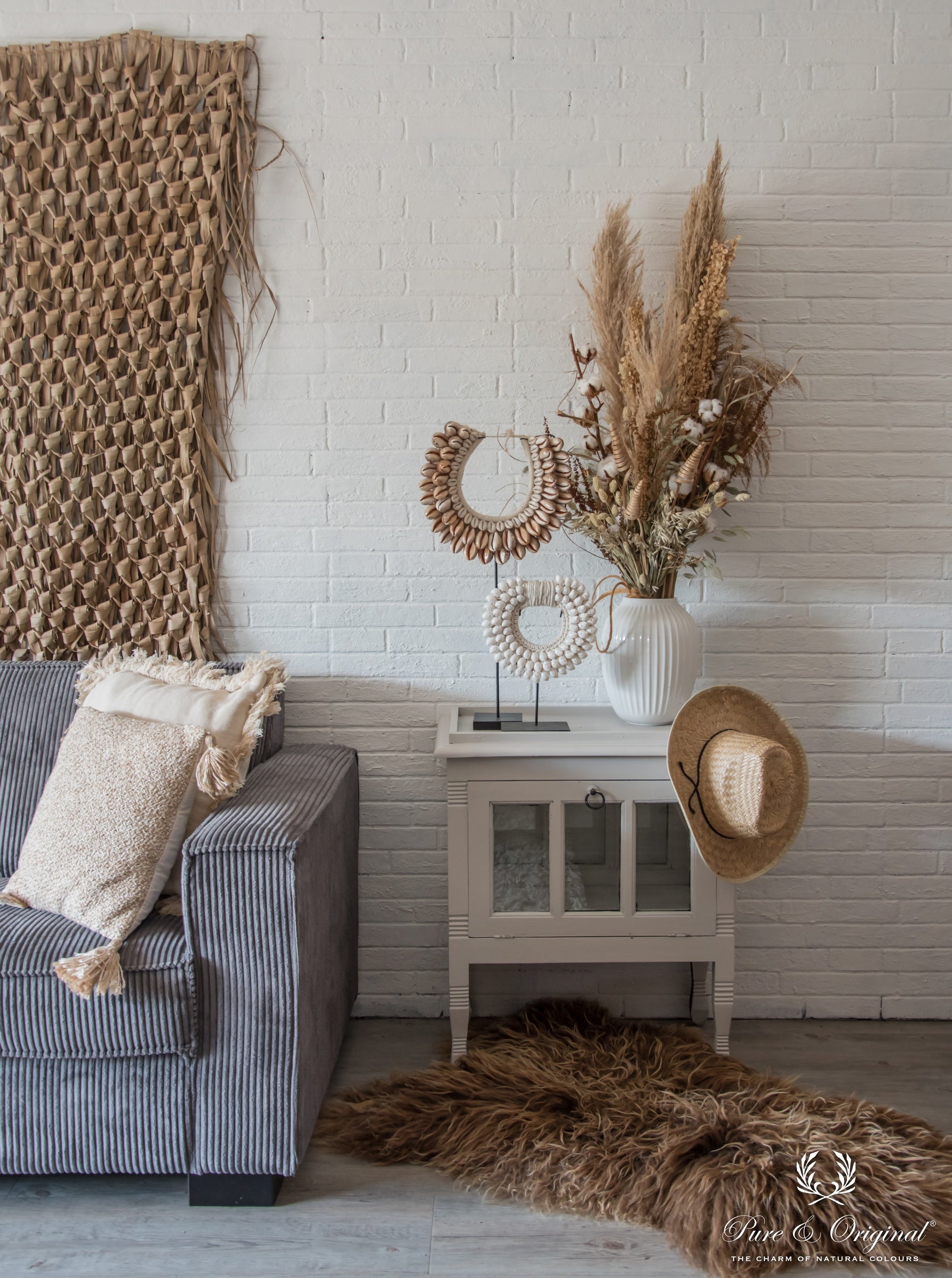 Pure & Original Old Flax Carazzo in interieur