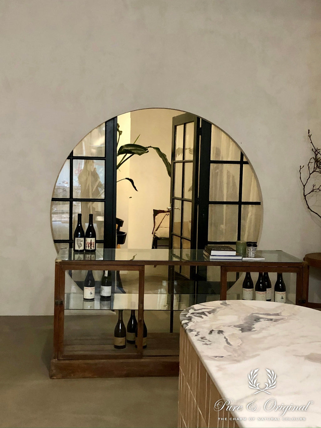 Pure & Original Old Flax Marrakech Walls kalkstuc in interieur