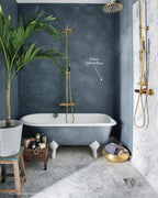 Pure & Original Oxford Blue Fresco kalkverf in interieur