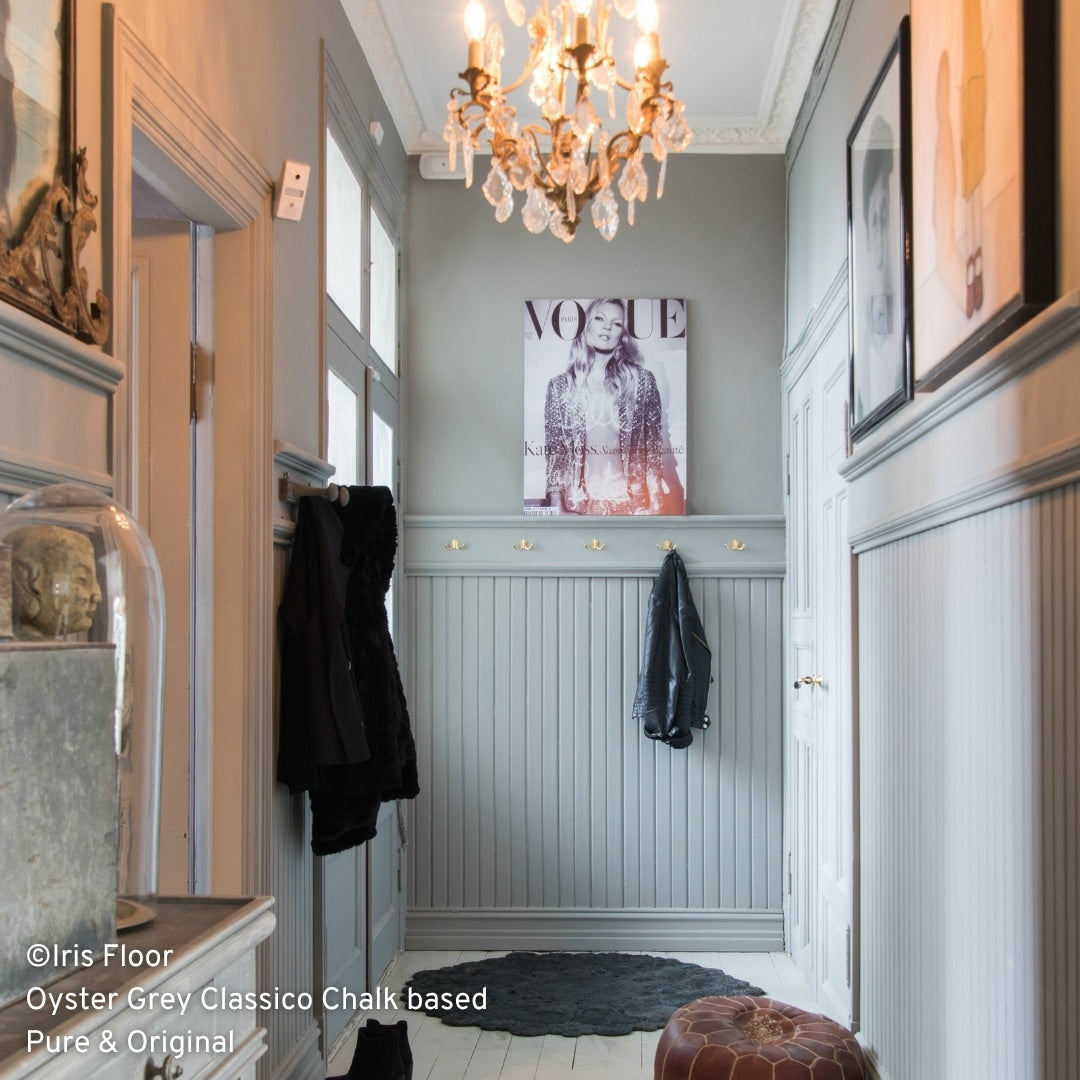 Pure & Original Oyster Grey Classico krijtverf in interieur