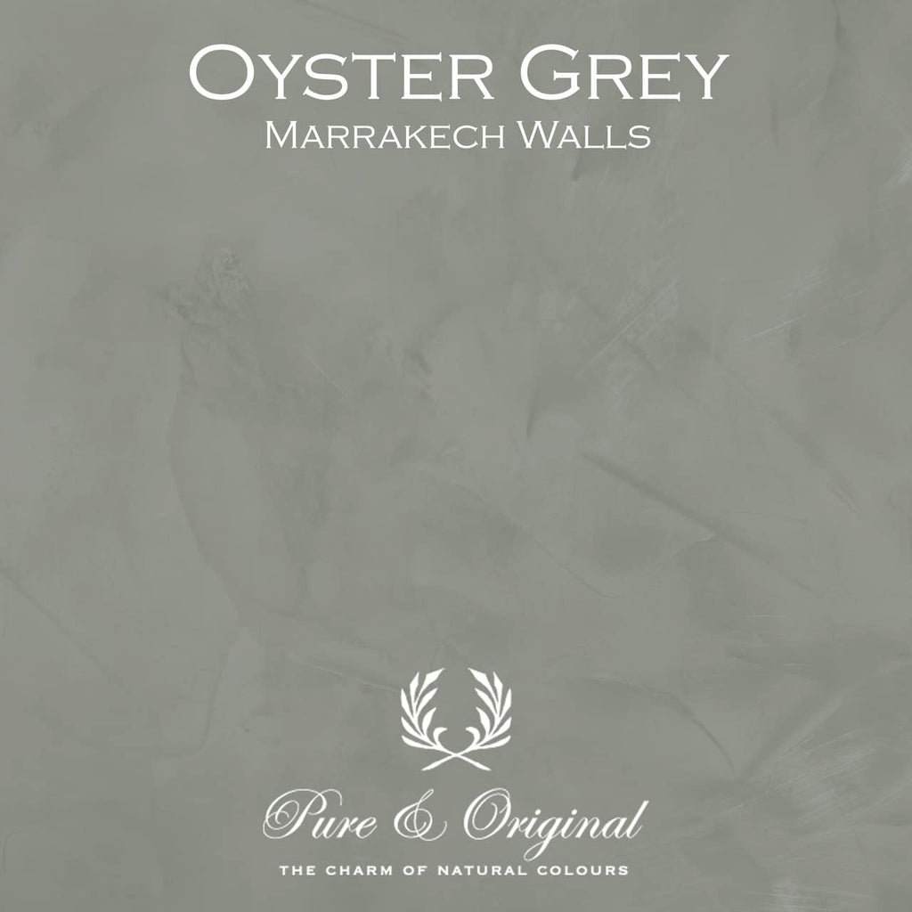 Pure & Original Oyster Grey - Marrakech Walls kalkstuc