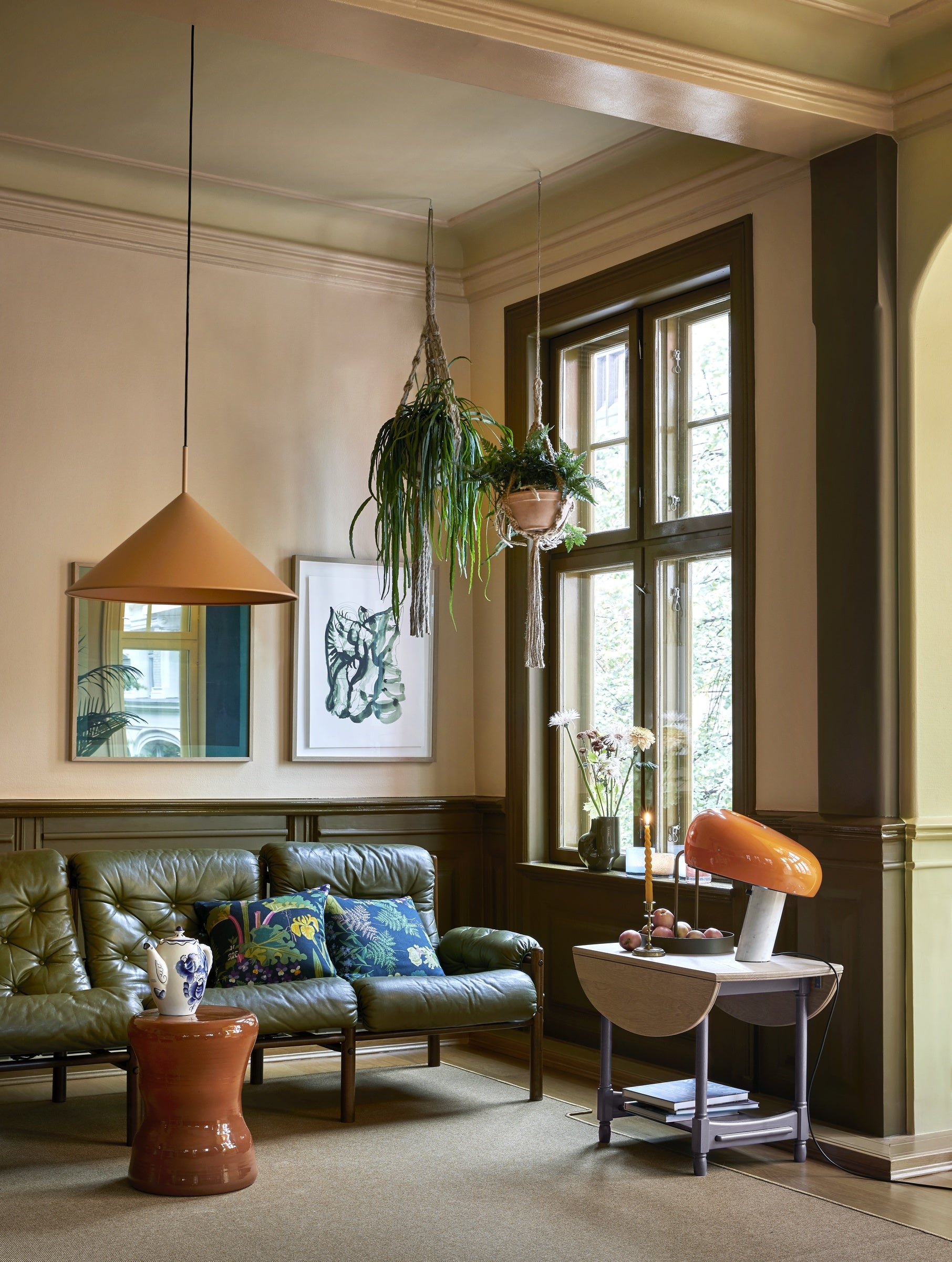 Pure & Original Pale Terracotta Licetto muurverf in interieur