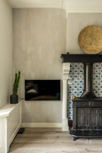 Pure & Original Pebble Stone Fresco kalkverf in interieur