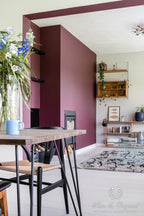 Pure & Original Plum Licetto muurverf in interieur