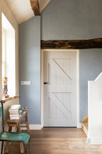 Pure & Original Polar Blue Fresco kalkverf in interieur