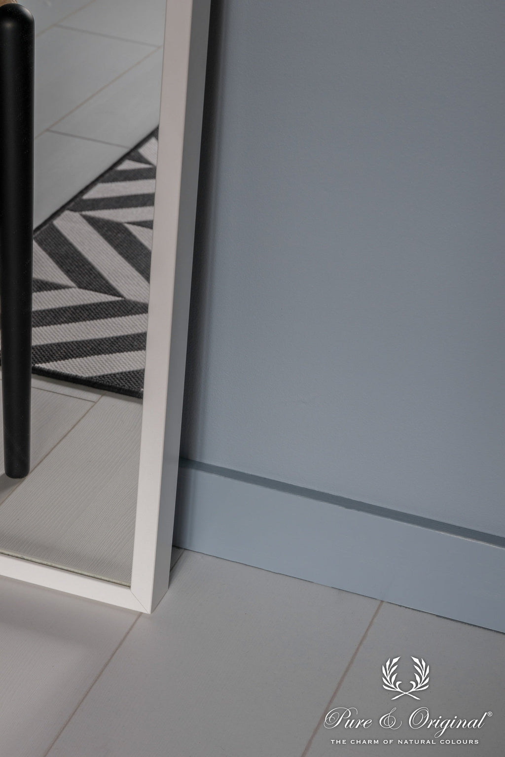 Pure & Original Polar Blue Traditional Paint lakverf in interieur