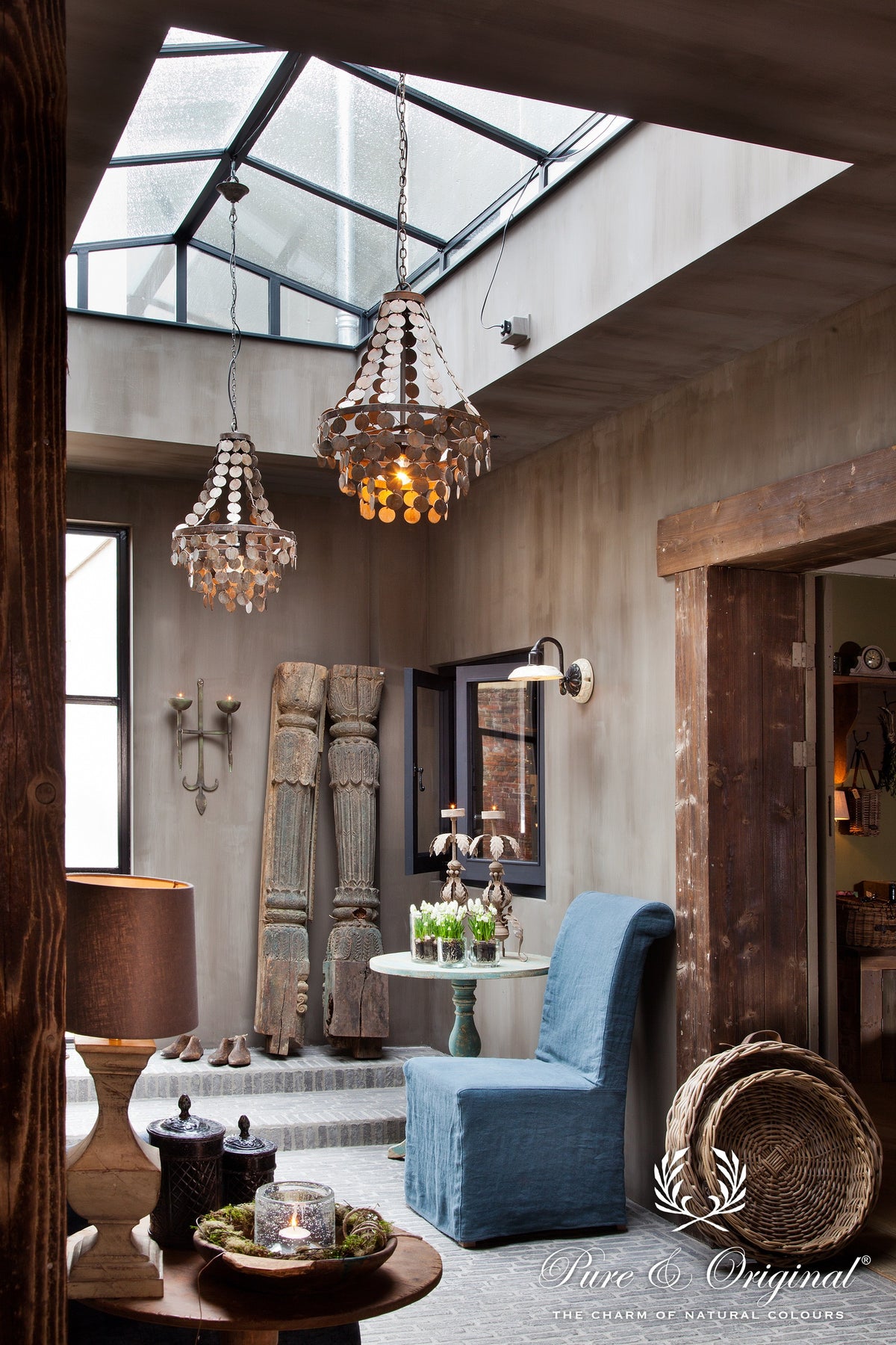 Pure & Original Potato Skin Fresco kalkverf in interieur