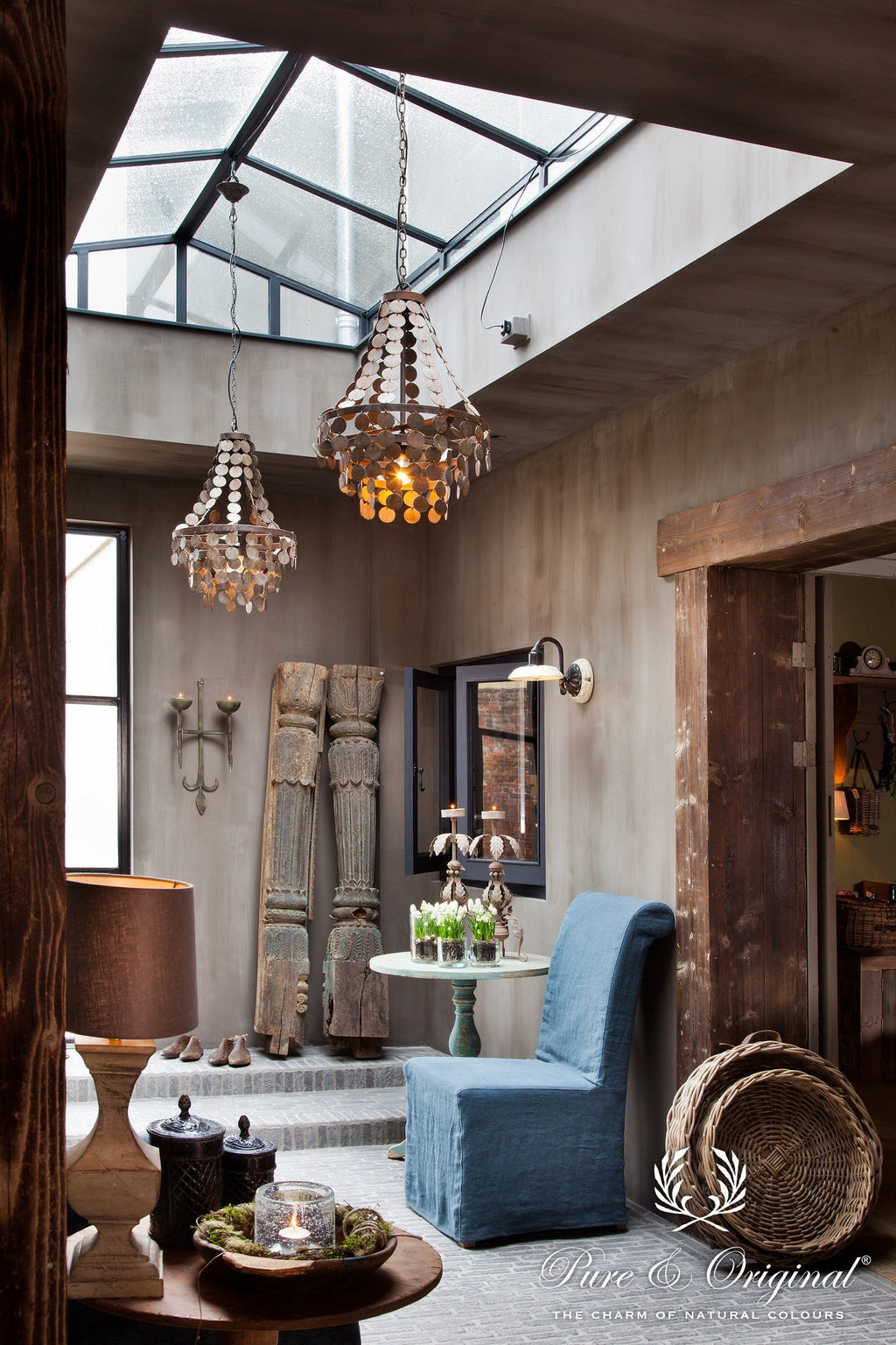 Pure & Original Potato Skin Fresco kalkverf in interieur