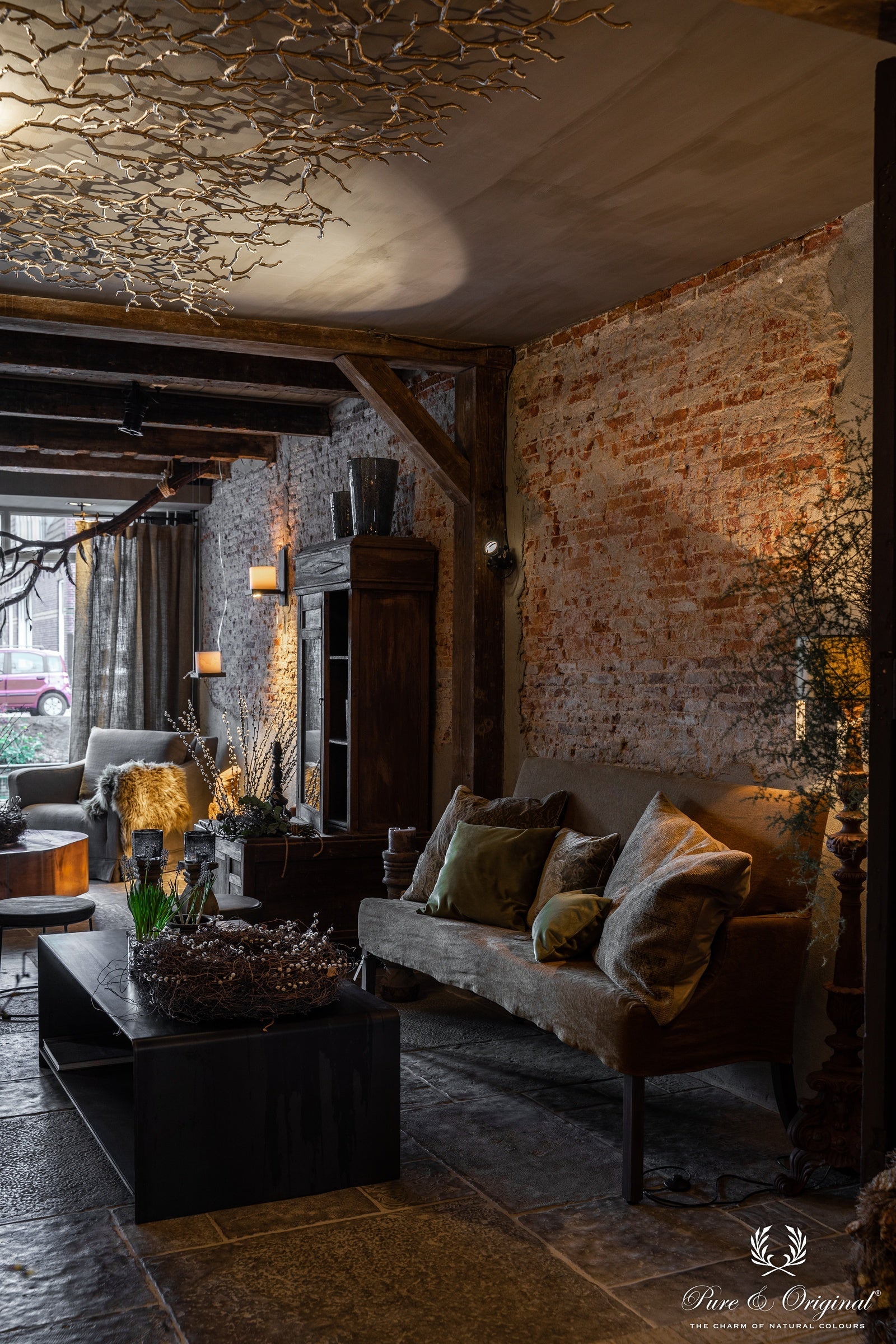 Pure & Original River Silt Fresco kalkverf in interieur