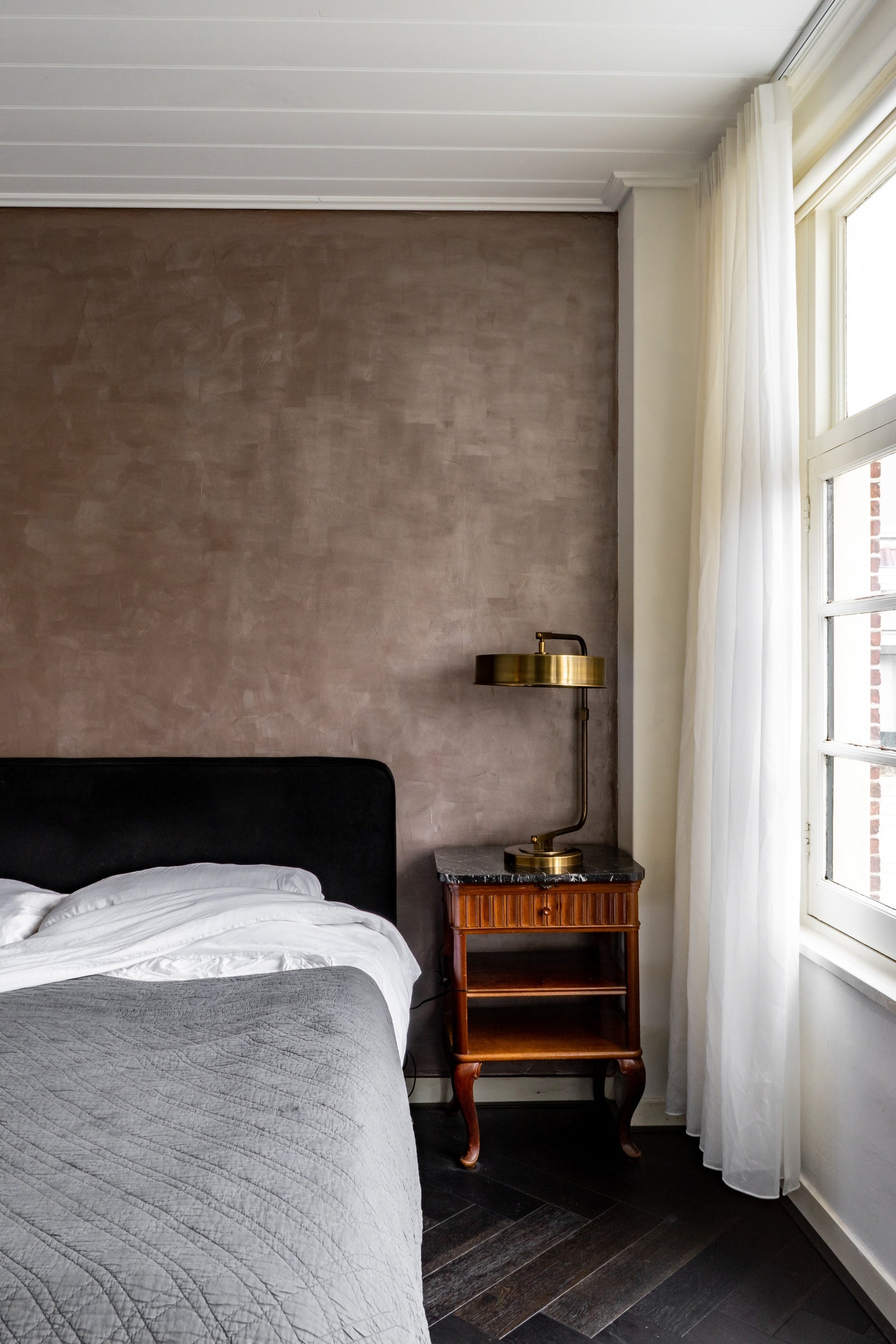 Pure & Original Rose Dust Marrakech Walls kalkstuc in interieur