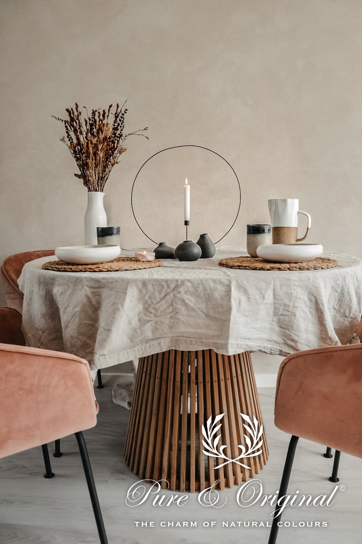 Pure & Original Sand Storm Fresco kalkverf in interieur