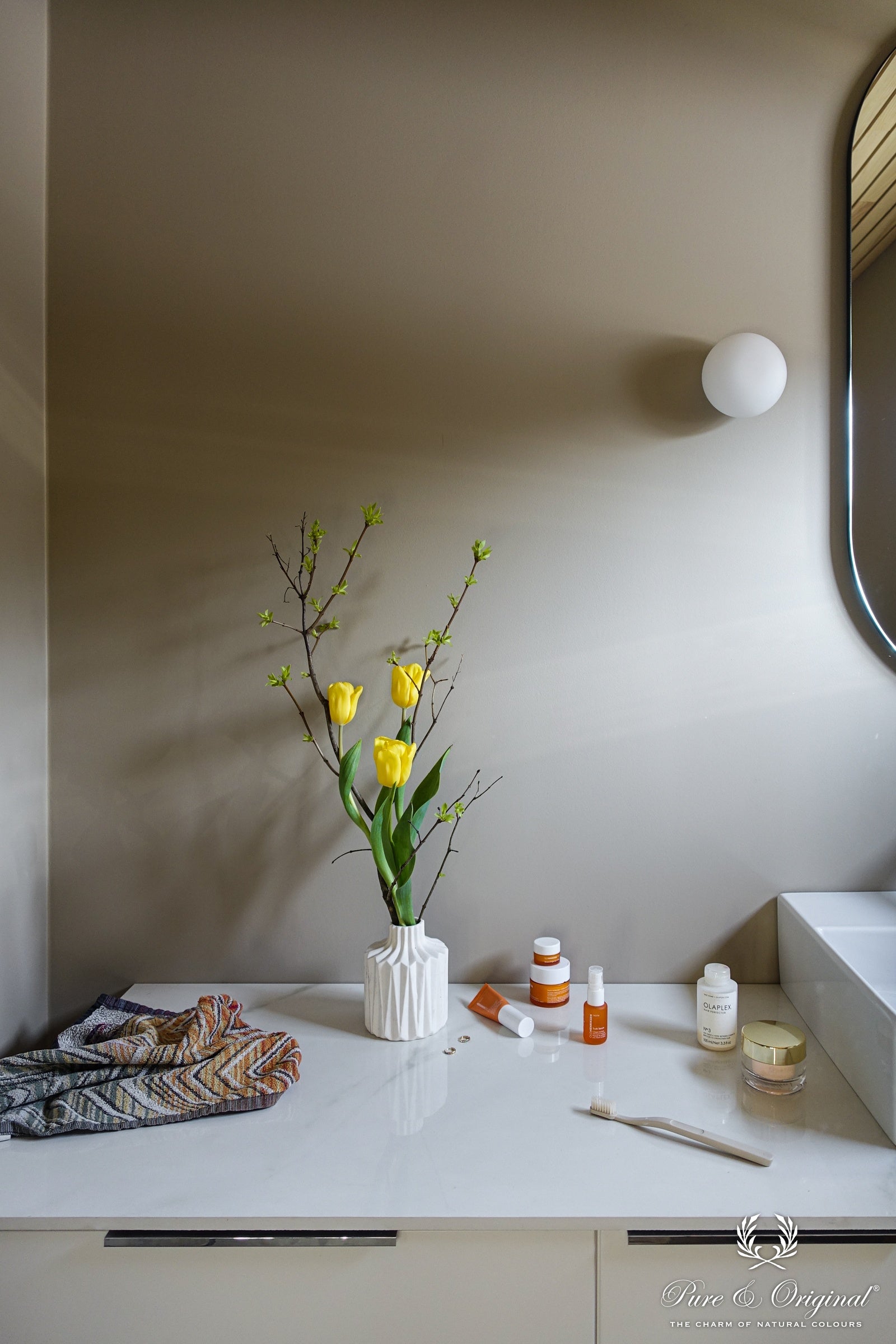 Pure & Original Sand Storm Licetto muurverf in interieur