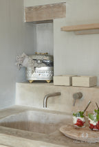 Pure & Original Sea Foam Fresco kalkverf in interieur