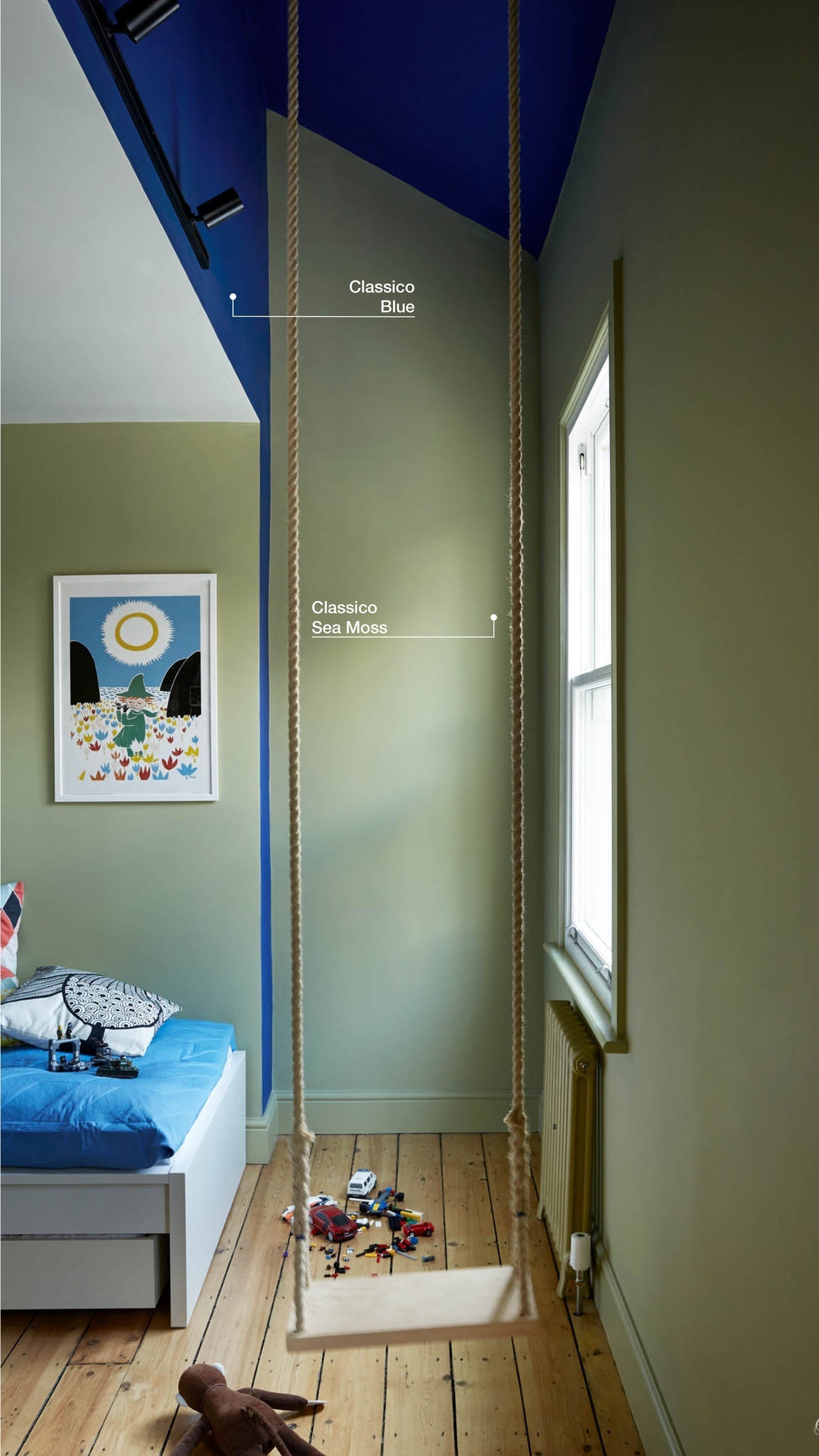 Pure & Original Sea Moss Classico krijtverf in interieur