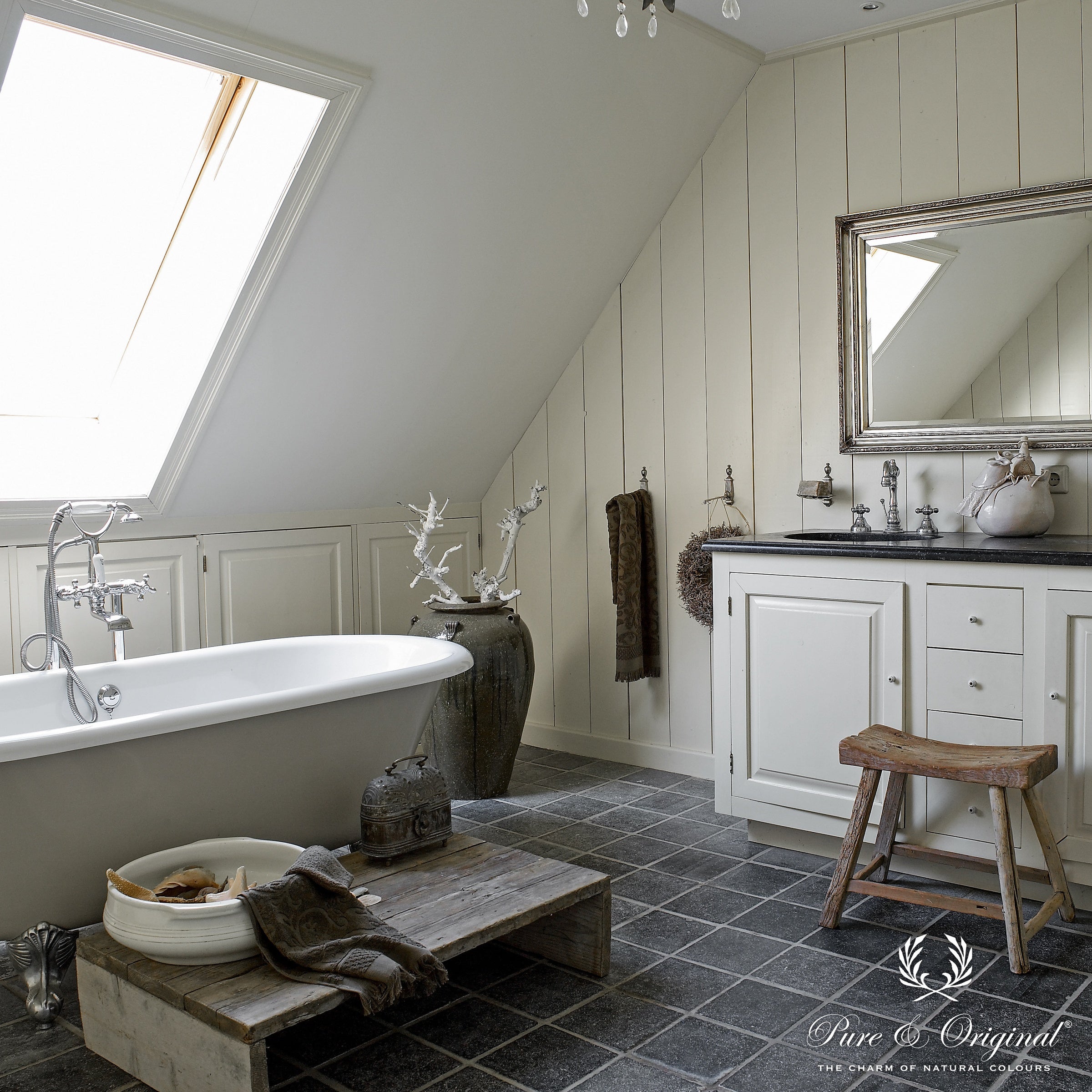 Pure & Original Silk White Licetto muurverf in interieur