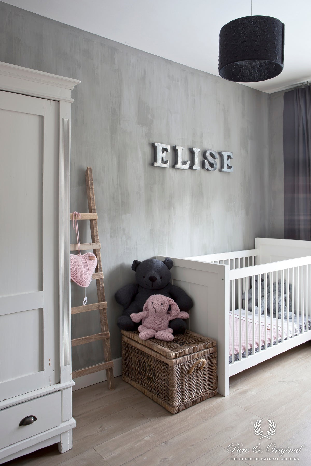 Pure & Original Silver Like Fresco kalkverf in interieur
