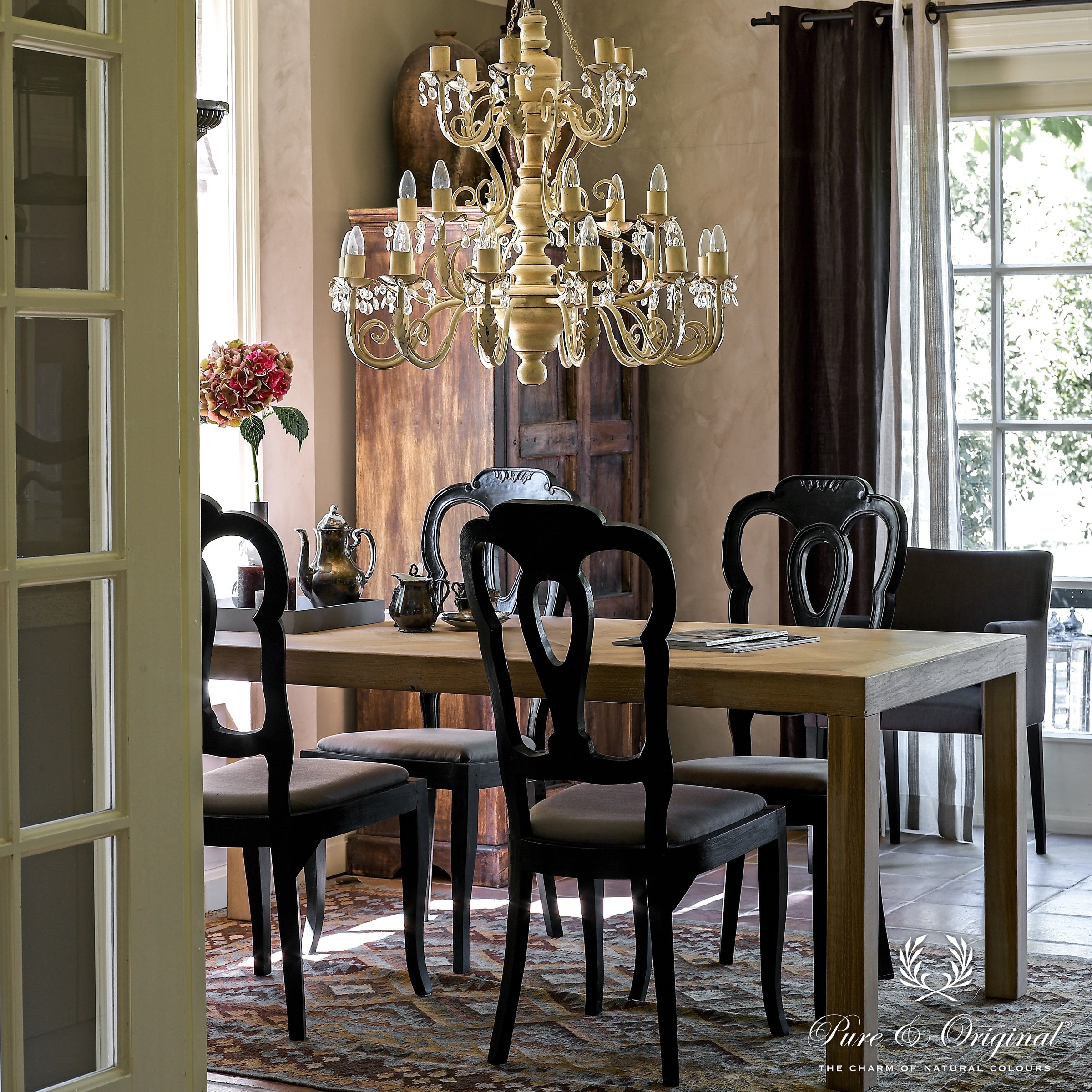 Pure & Original Silver Screen Marrakech Walls kalkstuc in interieur