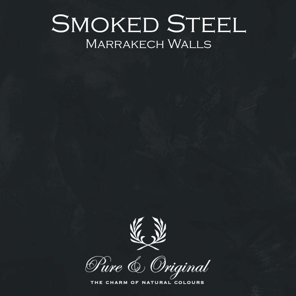 Pure & Original Smoked Steel - Marrakech Walls kalkstuc