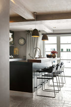 Pure & Original Smoked Steel Marrakech Walls kalkstuc in interieur