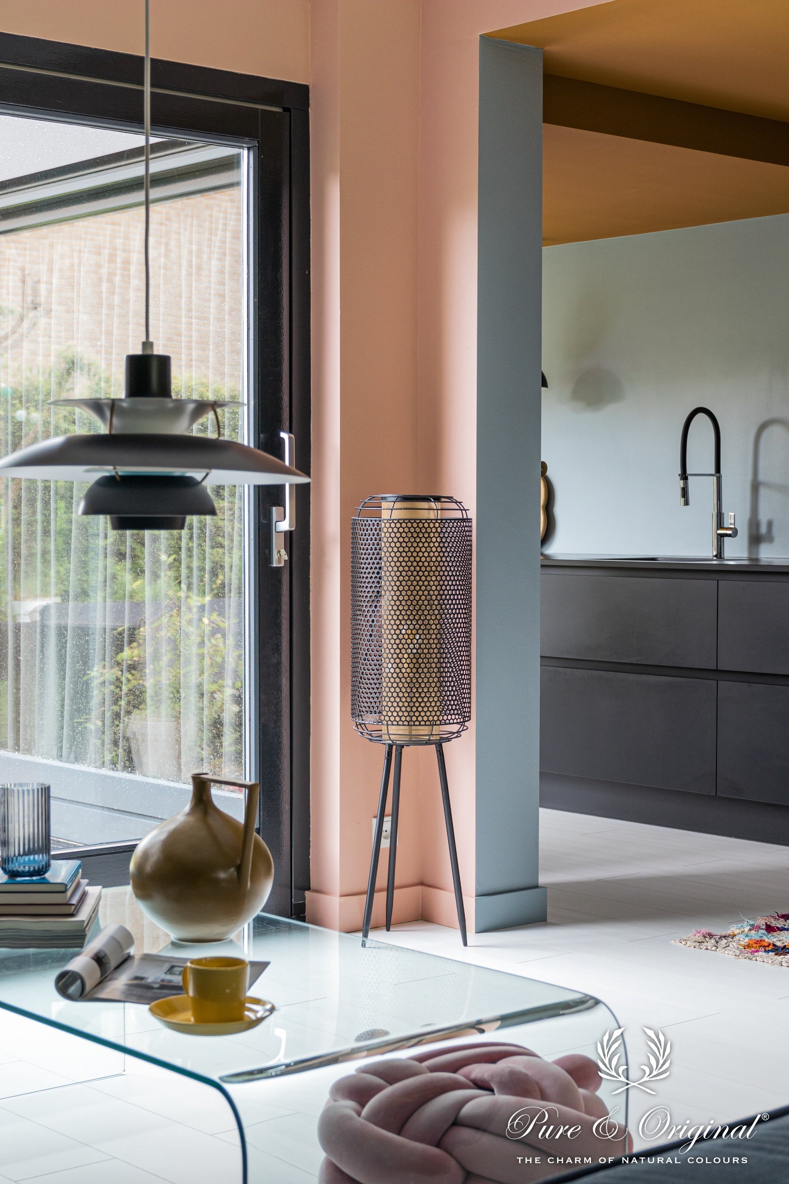 Pure & Original Soft Flamingo Licetto muurverf in interieur