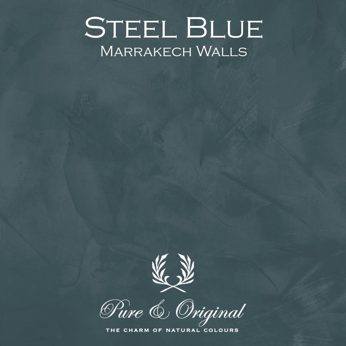 Pure & Original Steel Blue - Marrakech Walls kalkstuc