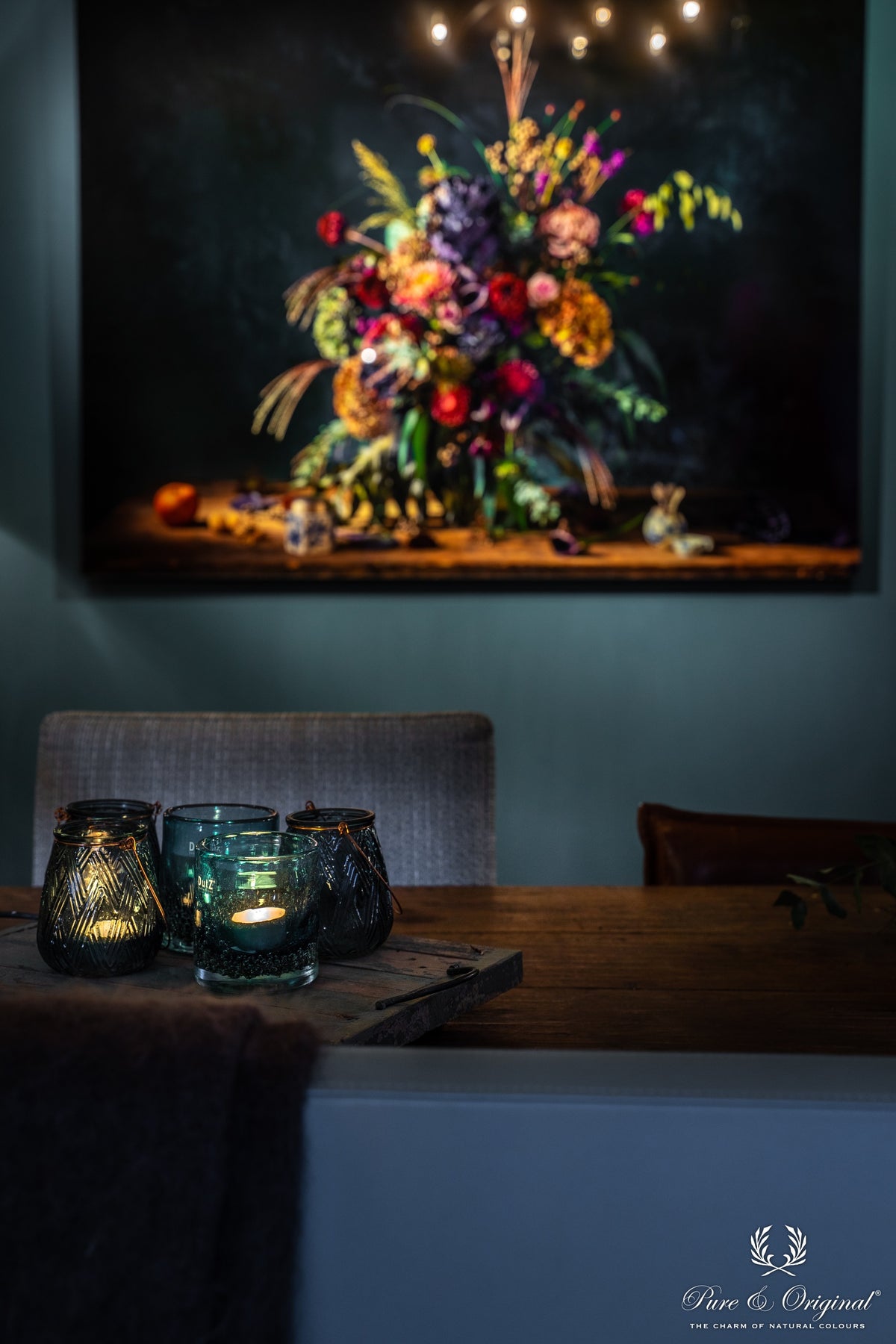Pure & Original Steel Blue Classico krijtverf in interieur
