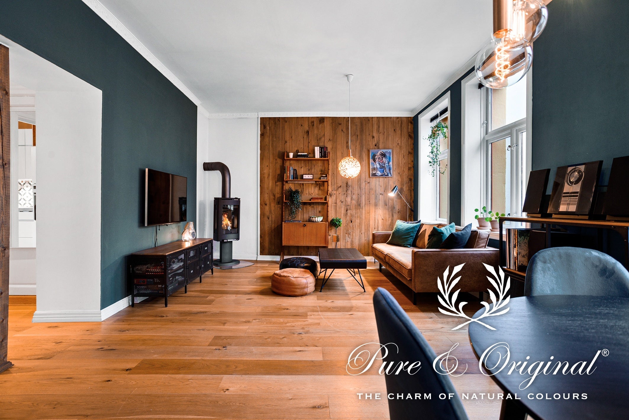 Pure & Original Steel Blue Classico krijtverf in interieur