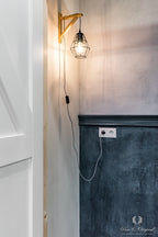 Pure & Original Steel Blue Marrakech Walls kalkstuc in interieur