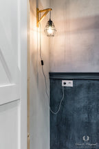 Pure & Original Steel Blue Marrakech Walls kalkstuc in interieur