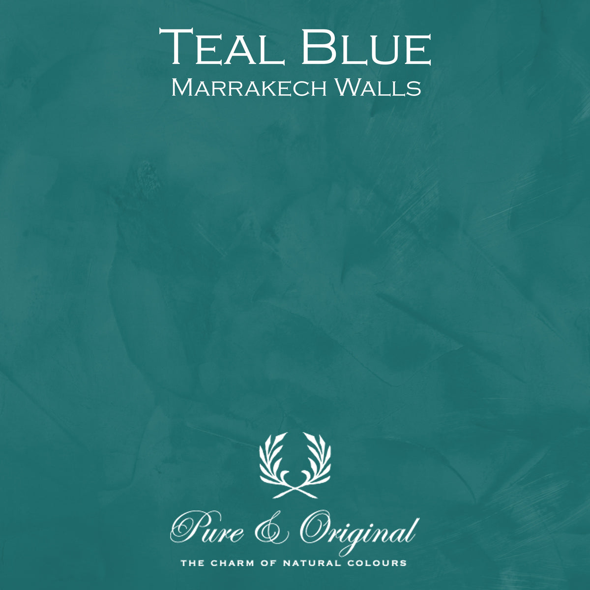 Pure & Original Teal Blue - Marrakech Walls kalkstuc