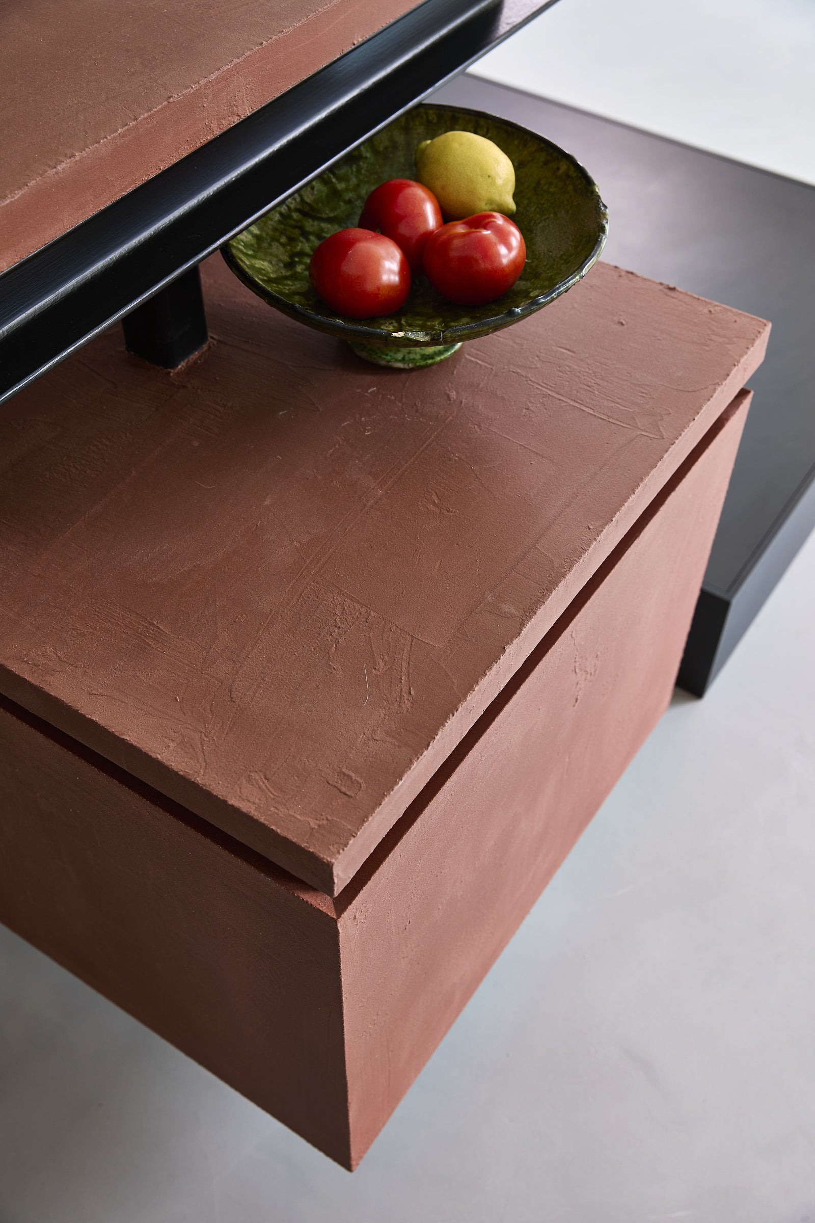 Pure & Original Terracotta Massif muurverf in interieur