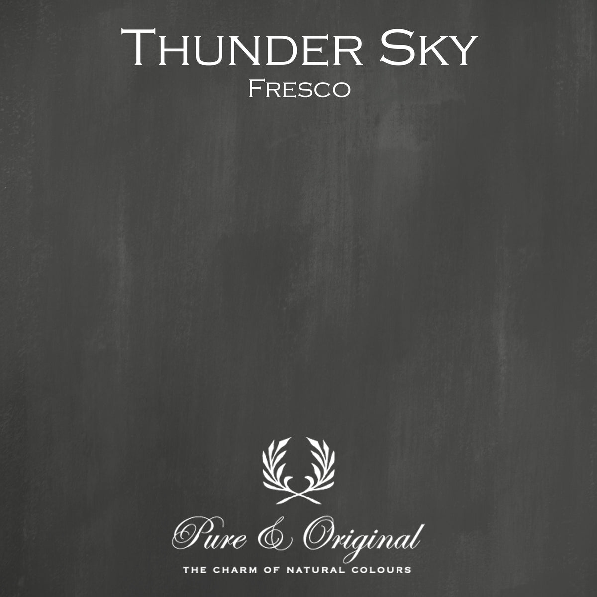 Pure & Original Thunder Sky Grey Iris Floor - Fresco kalkverf