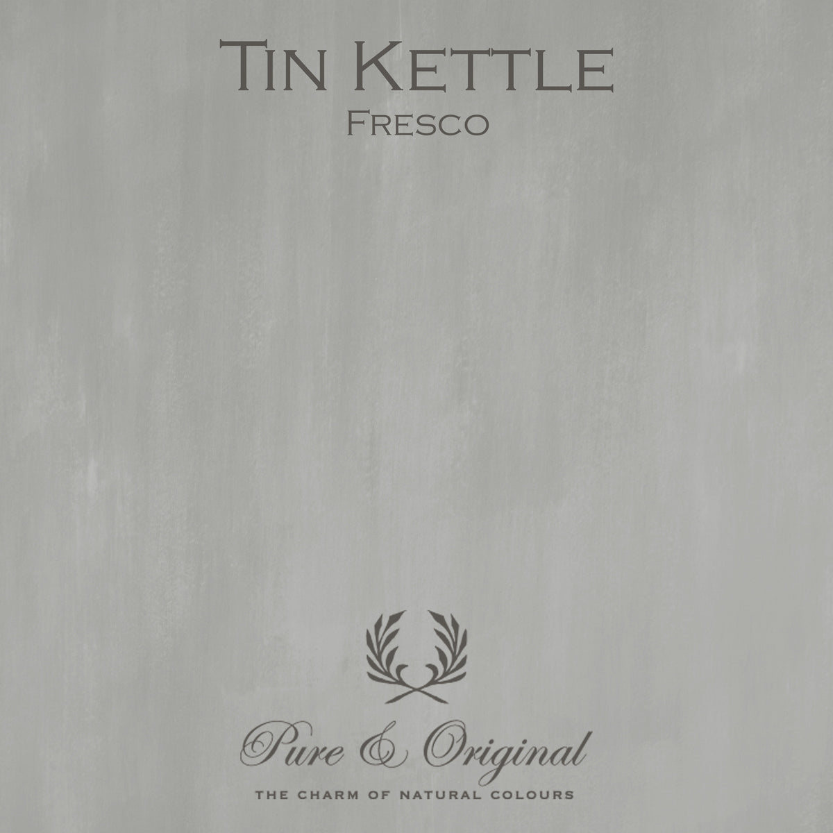 Pure & Original Tin Kettle Grey Iris Floor - Fresco kalkverf