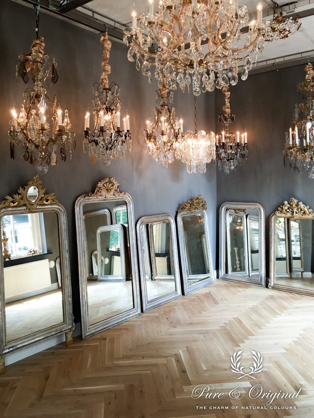 Pure & Original Tin Kettle Fresco kalkverf in interieur