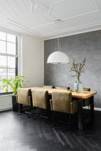 Pure & Original Tin Kettle Marrakech Walls kalkstuc in interieur