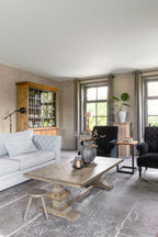 Pure & Original Warm Grey Fresco kalkverf in interieur