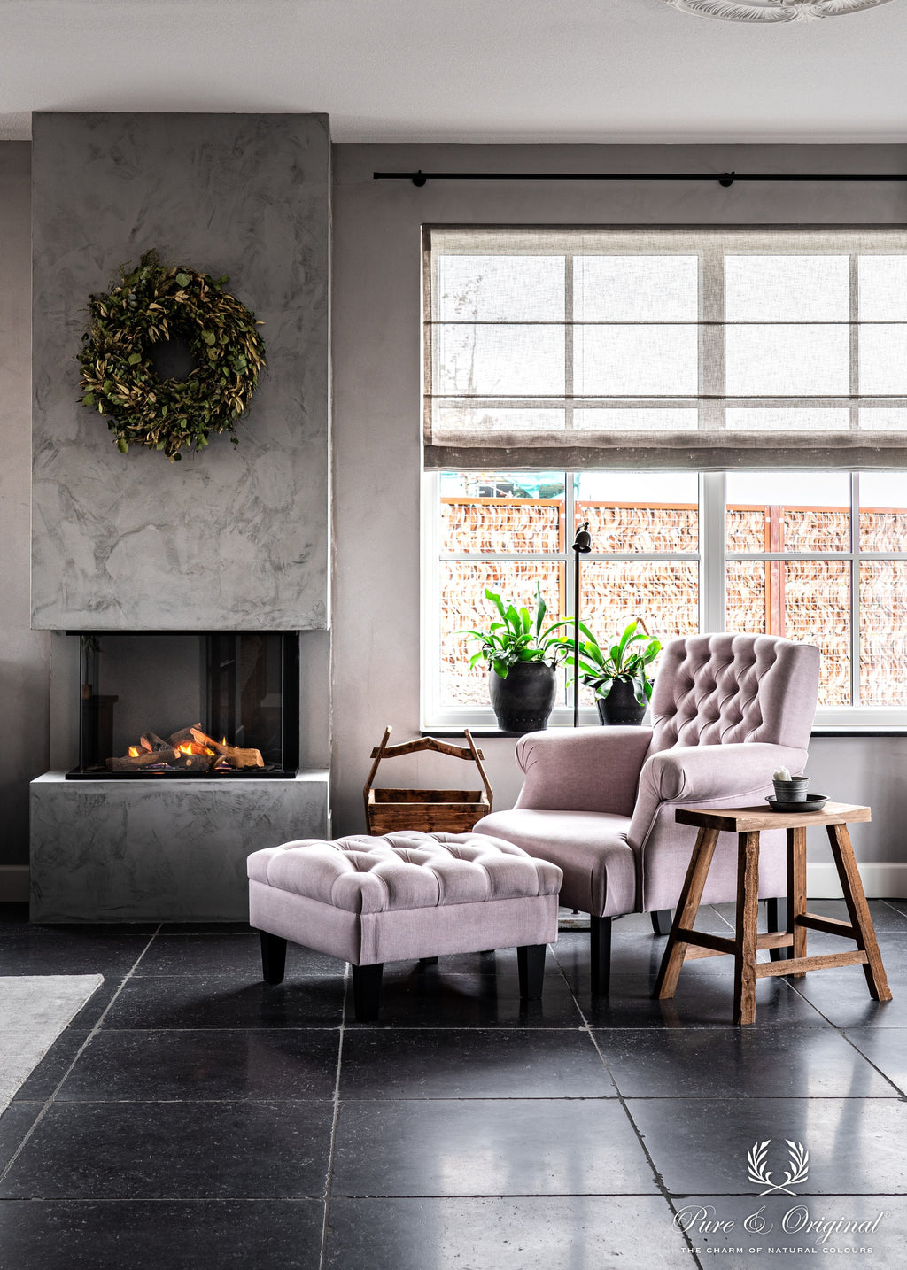 Pure & Original Wet Sand Marrakech Walls kalkstuc in interieur