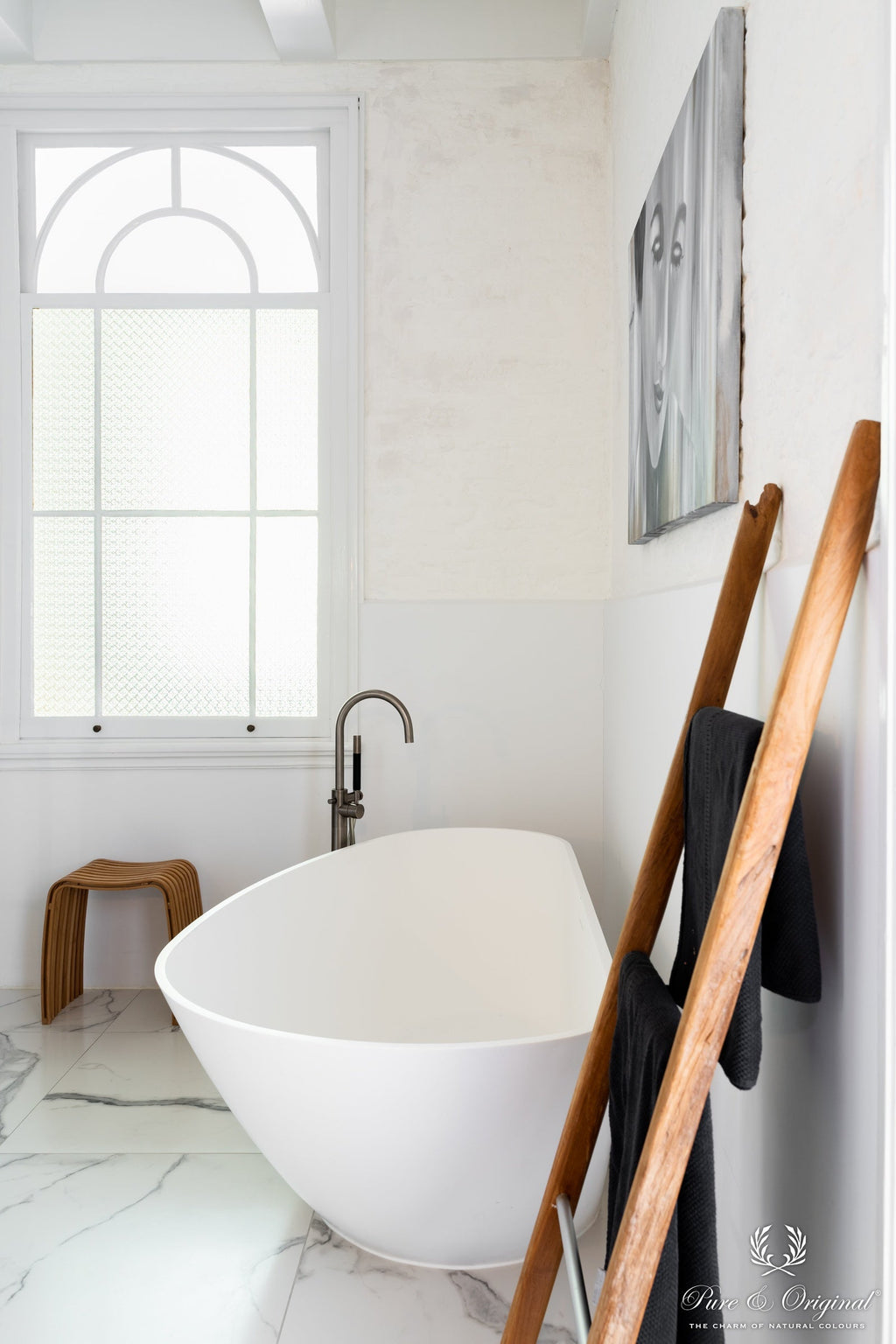 Pure & Original White Calx Kalei kalkverf in interieur